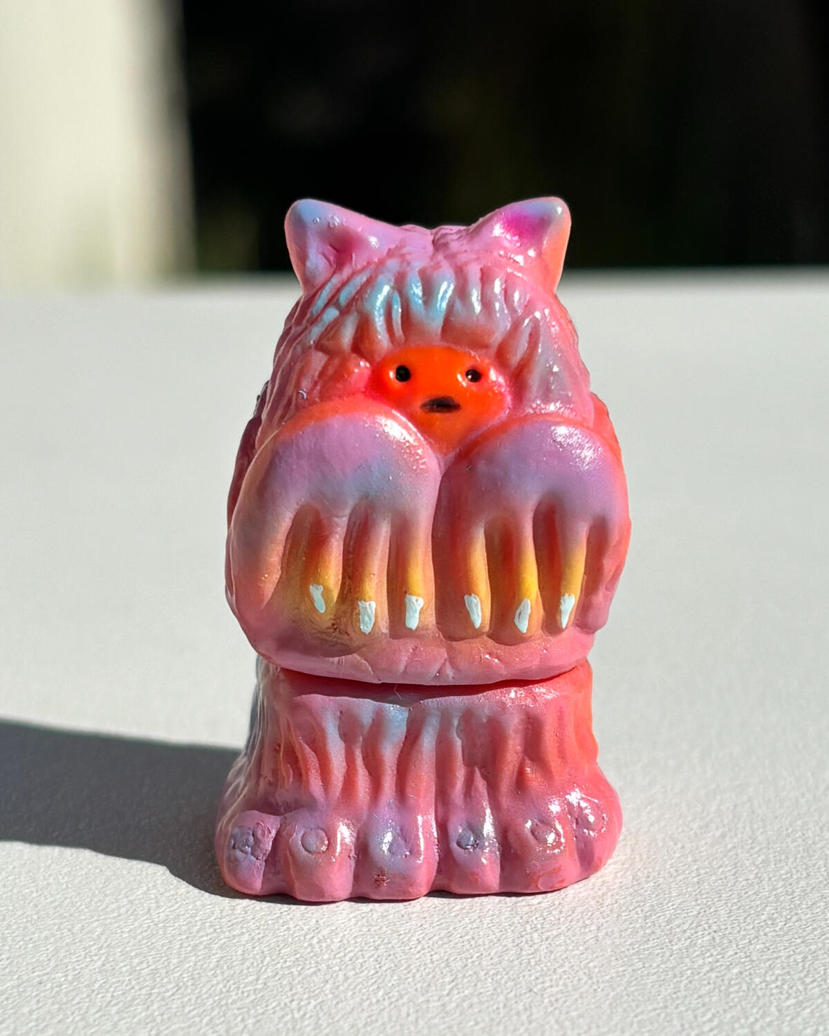 night bat creature sofubi bat toy